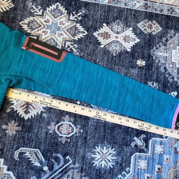 Burton AK Women’s Turbine 1/4 Zip Fleece Sweater Pullover Teal & Pink Size Large - Picture 14 of 14